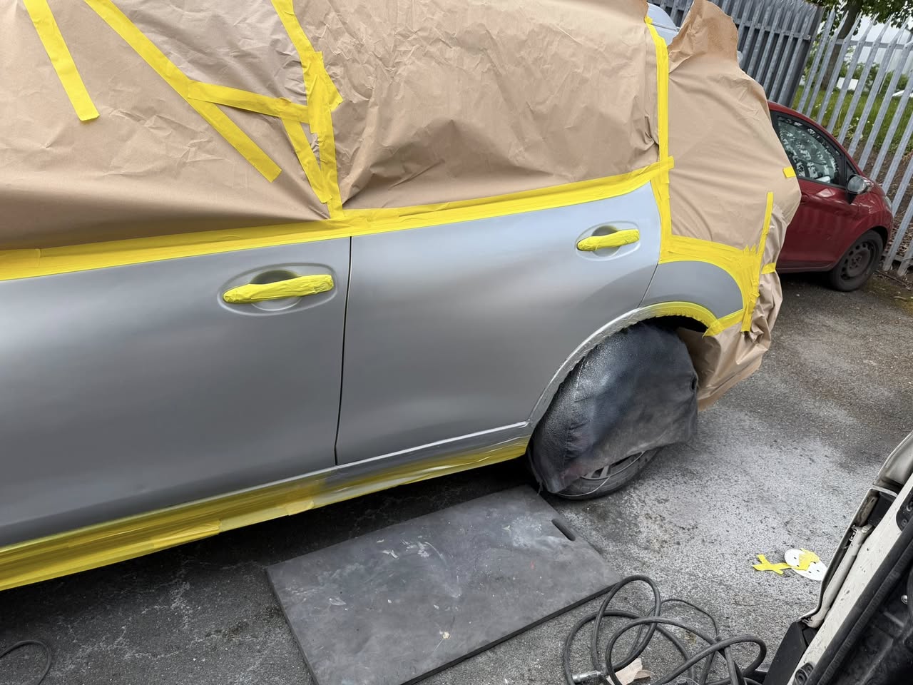 Side Panel Masked Respray — after